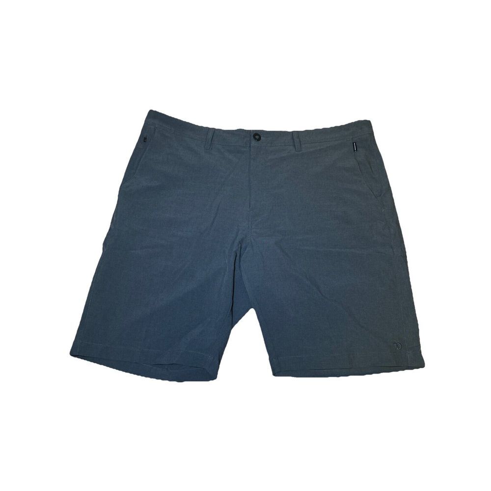 7 Diamonds Aeroplane Performance Gray Golf Chino Shorts Men's Size 40 10" Inseam